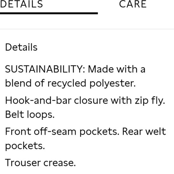 Banana Republic Ryan Fit Maroon Slacks Pants Mid Rise Crop Ankle Womens Ankle - Picture 11 of 15